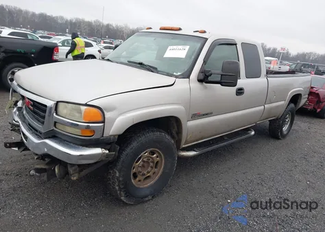 2006 GMC Sierra 2500Hd Slt из США, поврежденный, VIN 1GTHK29276E116255